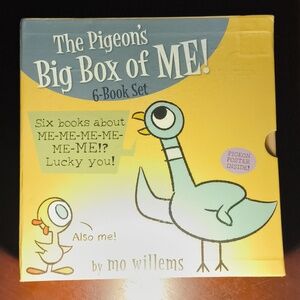 NEW Mo Willems Pigeon Books 6